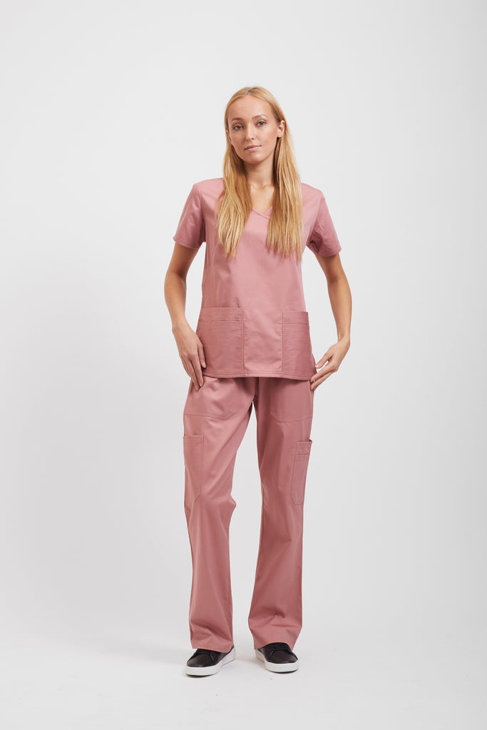 Classic Fit Designer Scrubs Tops