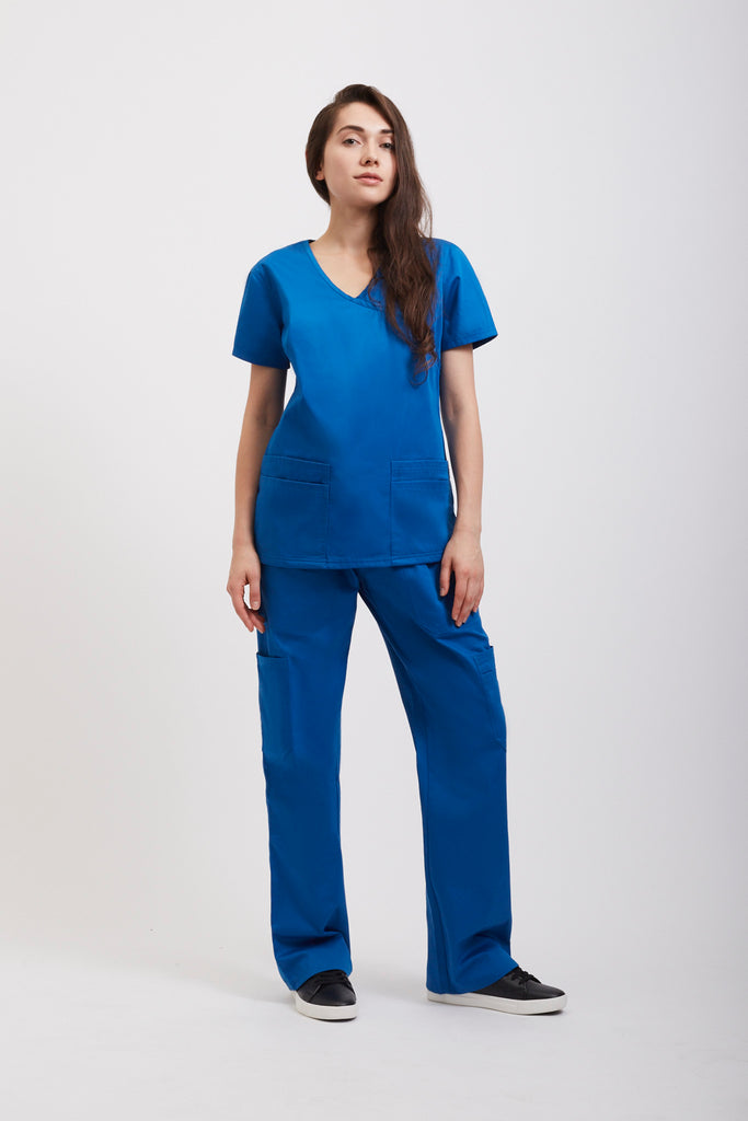 B Health Scrub Bottoms Royal Blue