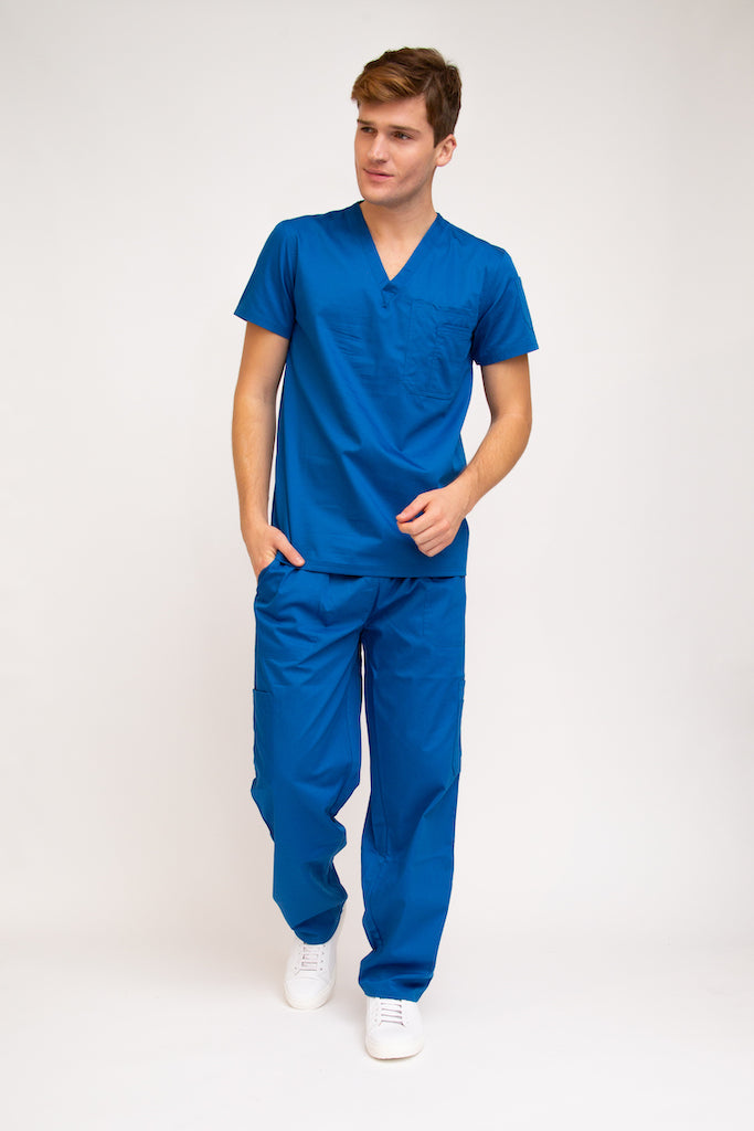 Classic Fit Stylish Medical Tops for Men