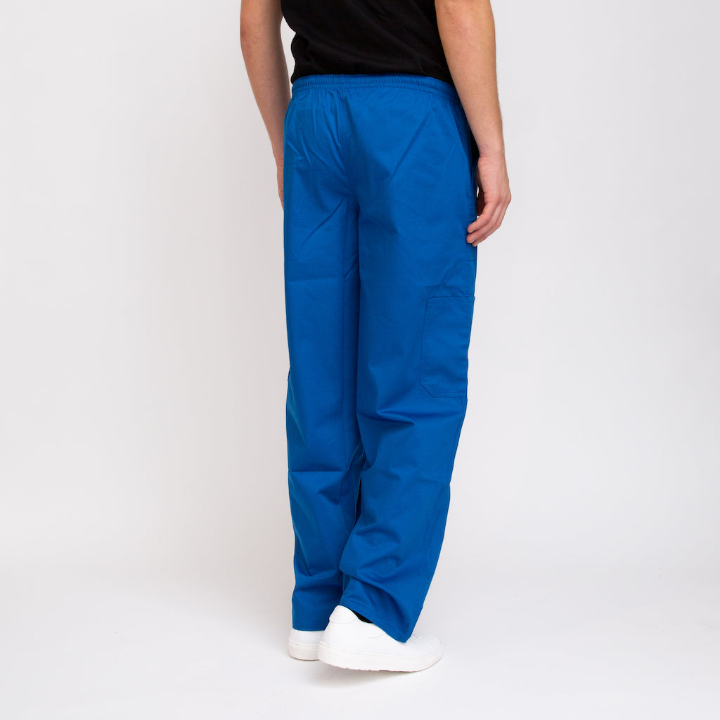 Men's Scrub Pants Royal Blue Ethically Sourced